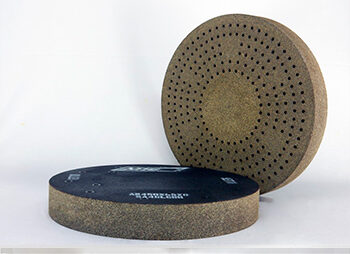 Cooled Grinding Wheel With Nuts